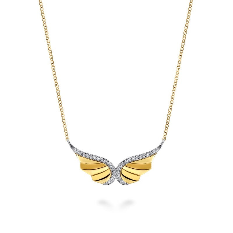 14K T/T .14CTW G-H SI+ ANGEL W