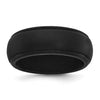 SILICONE BLACK 8MM RIDGE EDGE