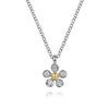 Bujukan Sterling 14kt Yellow Gold .08ctw G-H SI+ 17.5in S2318025