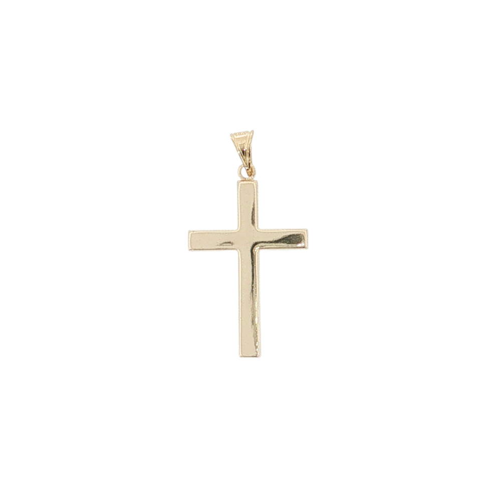 Estate 14kt Yellow Gold Cross Pendant