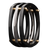 Men's Square Zirconium Ring Three Row