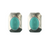 Estate Sterling Sliver Turquoise Native American Earrings