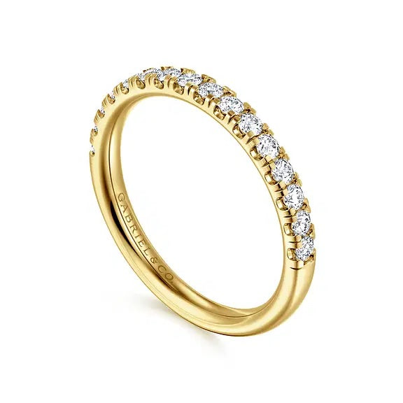 14K Yellow Gold .39CTW Prong Set Diamond Band S2264847