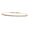 14kt Yellow Gold .53ctw Diamond X Flex Bangle