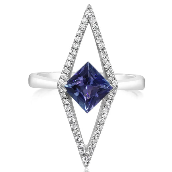 14K YG .38CTW RUBY .11CTW G-H