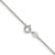 20" Sterling Silver .9MM Box Chain Necklace.