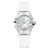 GLOCK GW-32-1-20 Ladies White Strap with Mother of Pearl Dial