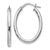 Leslie's Sterling Oval Hoops