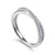 14K White Gold Criss Cross Diamond Band .28TW.