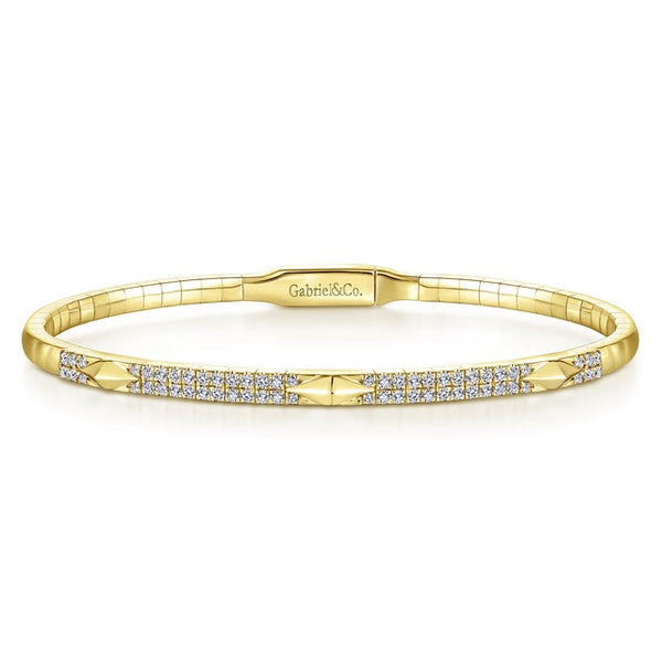 DEMURE 14K YG .52CTW G-H SI+ P