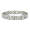 18kt White Gold 11.56ct H VS Diamond Bracelet