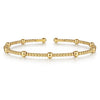 BUJUKAN 14K YG SPLIT BANGLE SZ