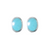 Sterling Sliver Oval Turquoise Studs