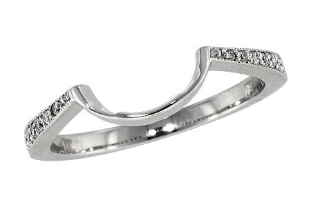 14KT Gold Contour Wedding Ring