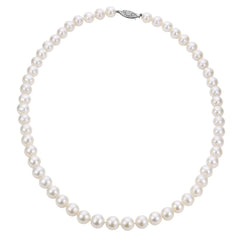 Fresh Water Pearl Strand with 14K White Gold Clasp