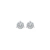 14K W K-L SI 1/7 CTW Dia Martini Stud Earrings.