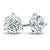 14K W K-L SI 3/8CTW Dia Martini Stud EarringsECL3040-W.
