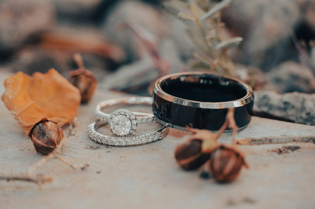Meteorite Wedding Band