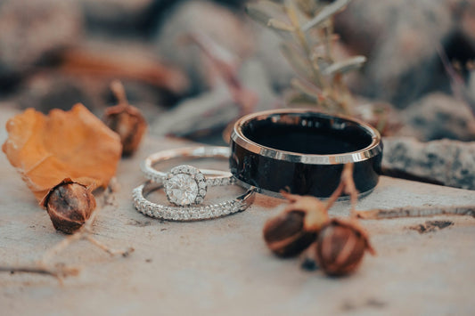 Meteorite Wedding Band