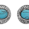 statement turquoise earrings