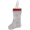 STERLING CHRISTMAS STOCKING CH.