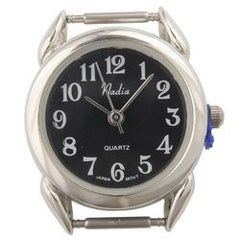 12MM RND BLACK DIAL