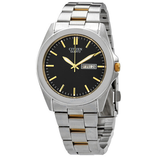 Citizen Quartz Men's Black Dial Watch BF0584-56E.