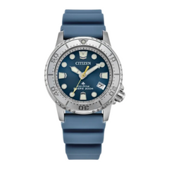 Citizen Eco Drive Ladies Divers Watch Blue Strap