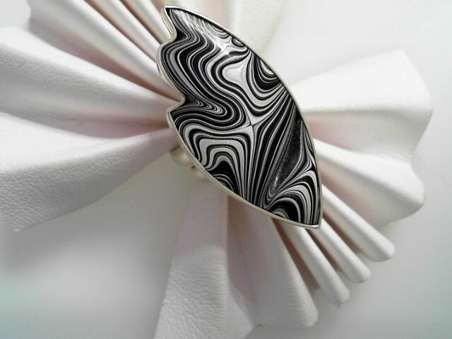 STERLING ELONGATED FORDITE ADJ