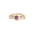 Estate 14kt Yellow Gold Amethyst .23ct Ring