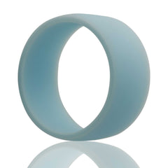 Baby Blue Silicone Ring- Size 10