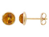 14K YG 1.76CTW CITRINE STUDS