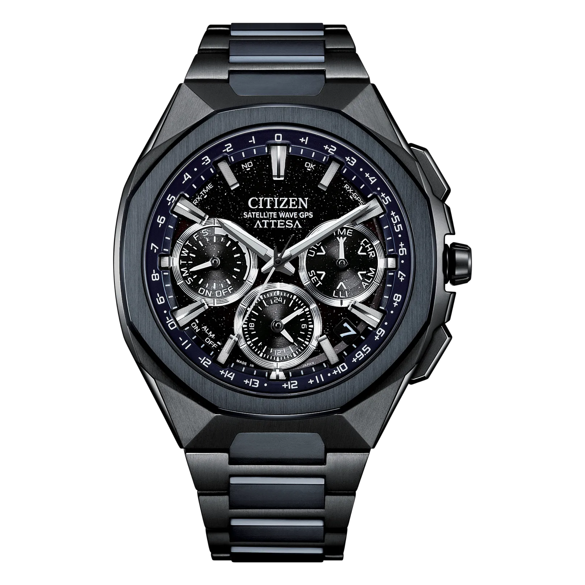 Citizen Attesa Atomic Stary Dial Watch CC4106-74E