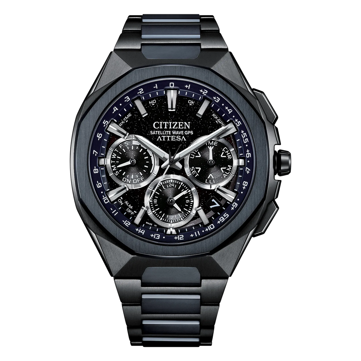 Citizen Attesa Atomic Stary Dial Watch CC4106-74E