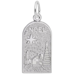 Sterling Silver Noel Charm