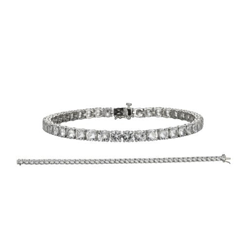 STERLING RHODIUM CREATED WHITE