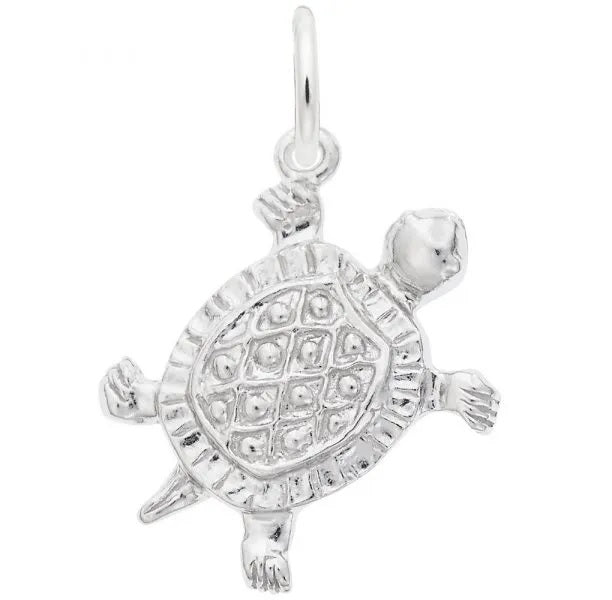 Sterling Silver Turtle Charm