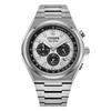 Citizen Eco Drive Zenshin Chrono Titanium Silver Dial Watch CA4610-85A