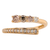 14KT Gold Desert Diamonds Open Bypass Ring