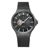 GLOCK GW-13-1-24 Gunmetal Automatic Watch with Small Skeleton Hint.
