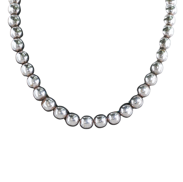 S/S BEAD NECKLACE 30IN