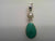 STERLING PEARL TURQUOISE PENDA