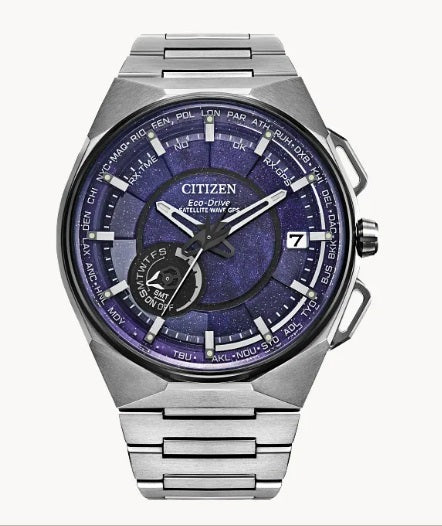 Citizen Eco Drive Satellite Wave X Super Titanium with Cosmo Dial