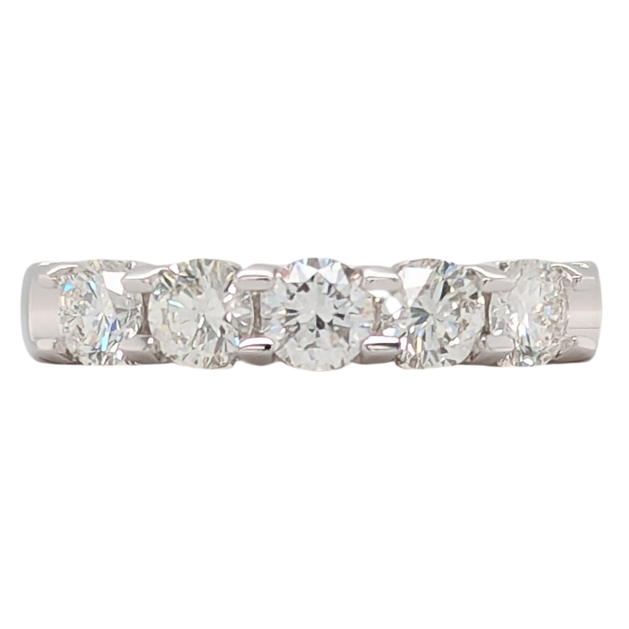 14K Gold 1CTW Diamond Anniversary Band