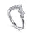 14K White Gold .57CTW Diamond Zig Zag Band S2086939