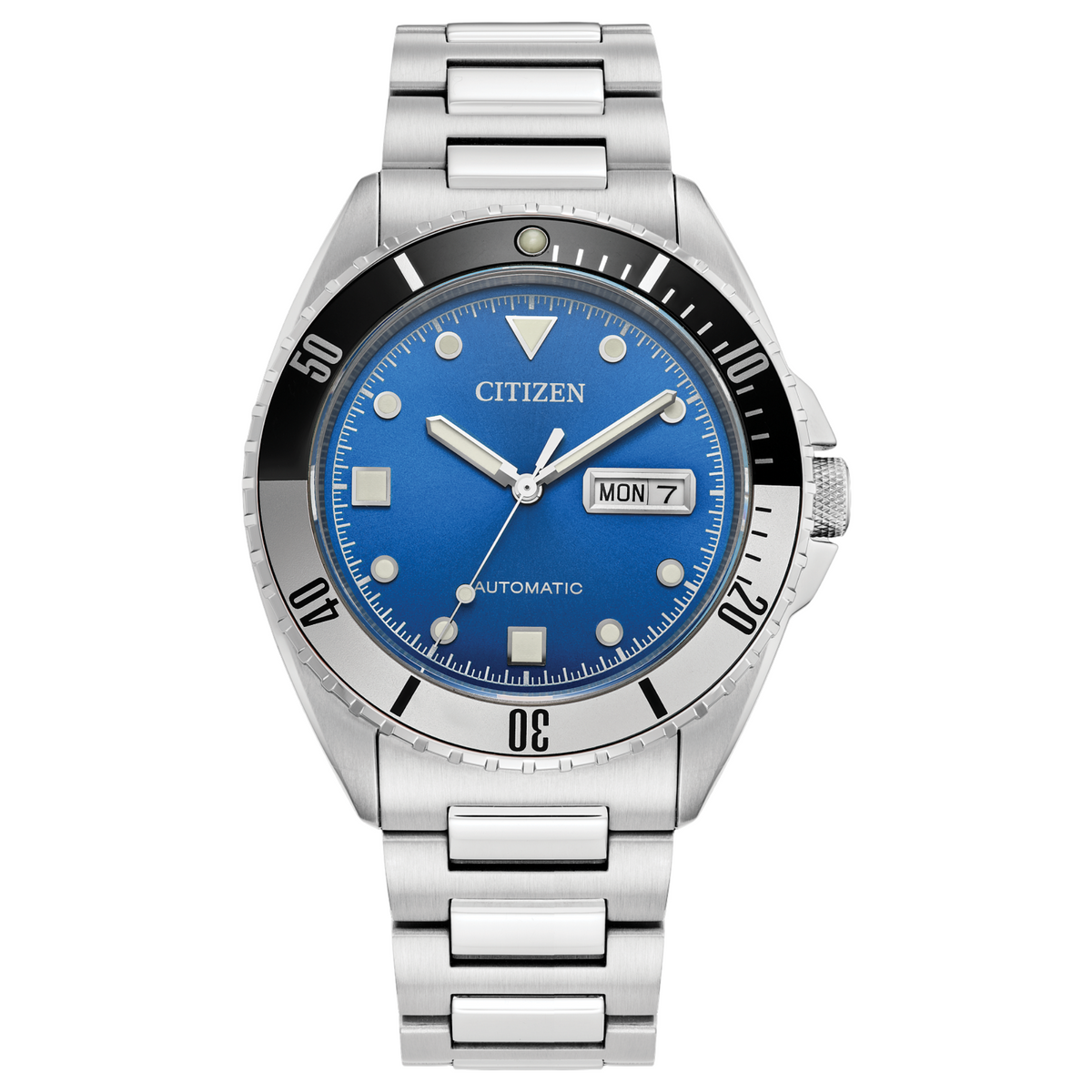 Citizen Tsuyosa Automatic Stainless Blue Dial Watch NH7530-52M