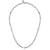 Sterling Silver Solid Paper Clip Chain Necklace.