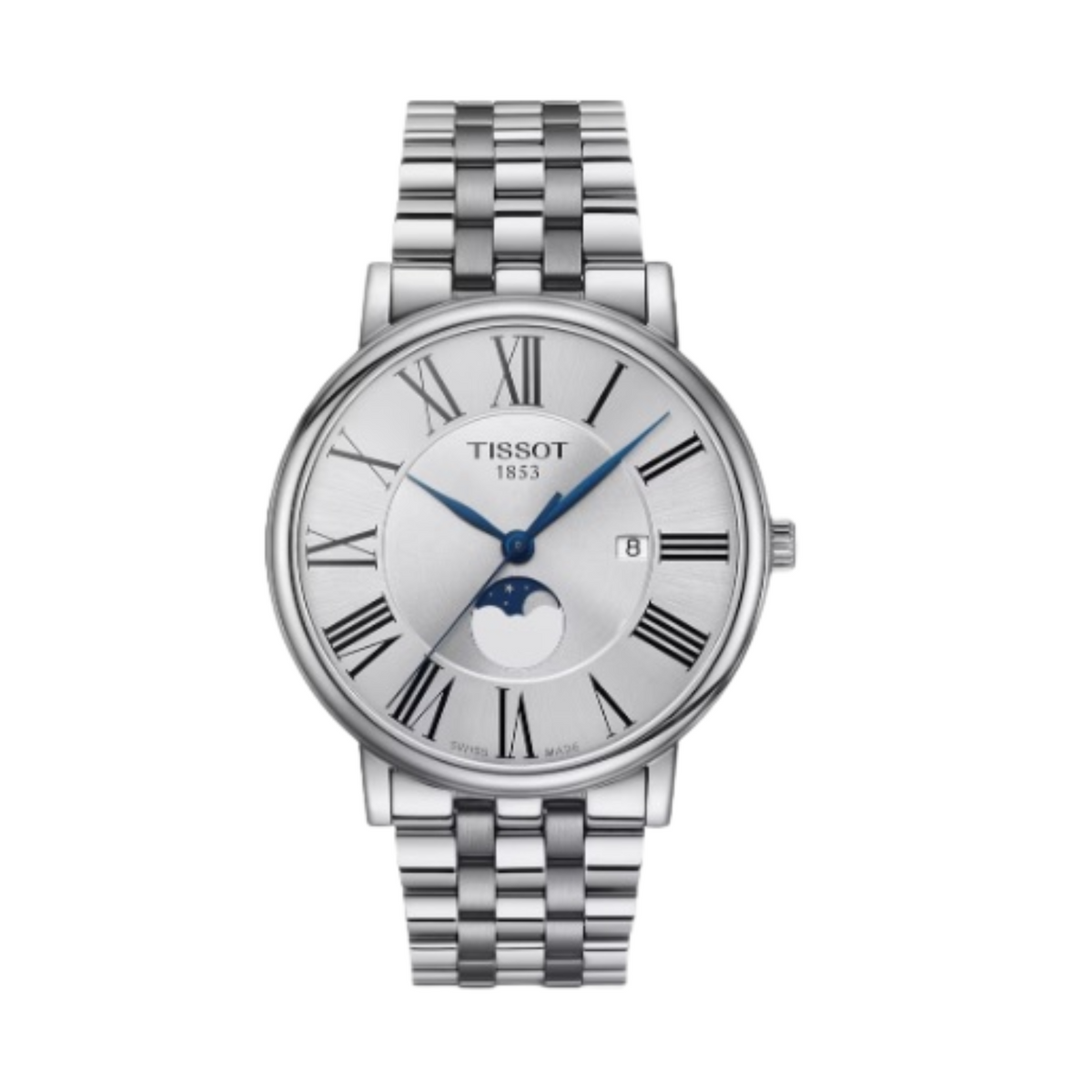Tissot Carson Gent Moonphase Stainless Watch