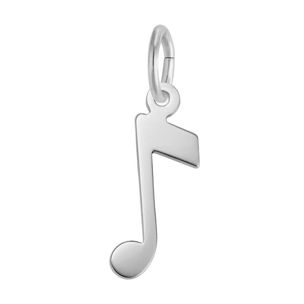 STERLING MUSIC NOTE CHARM