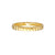 14K YG SKINNY TAG BAND